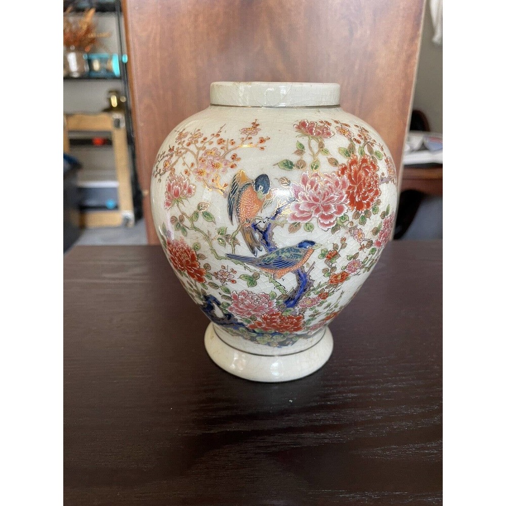 Vintage Sato Gordon Ceramic Vase Made in Japan Signed Pottery